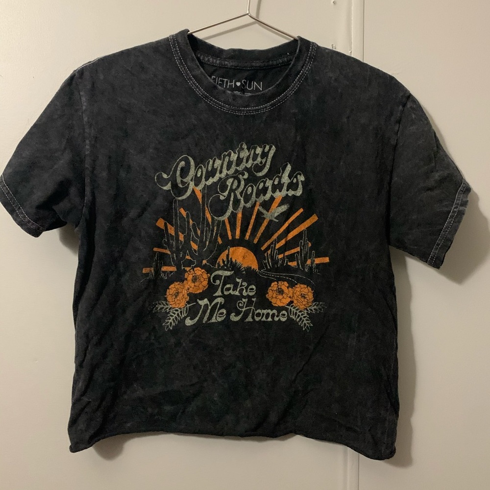 Country roads take me home t shirt